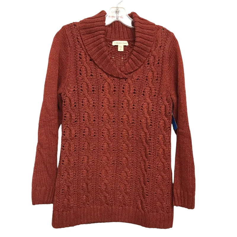 Sweater By Coldwater Creek In Orange, Size:M