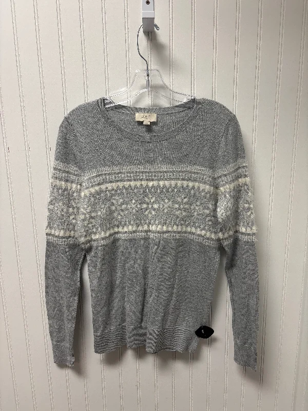 Sweater By Loft In Grey, Size: Xs