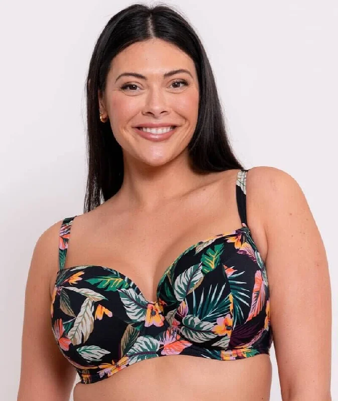 Curvy Kate Cuba Libre Balcony Bikini Top - Print Mix