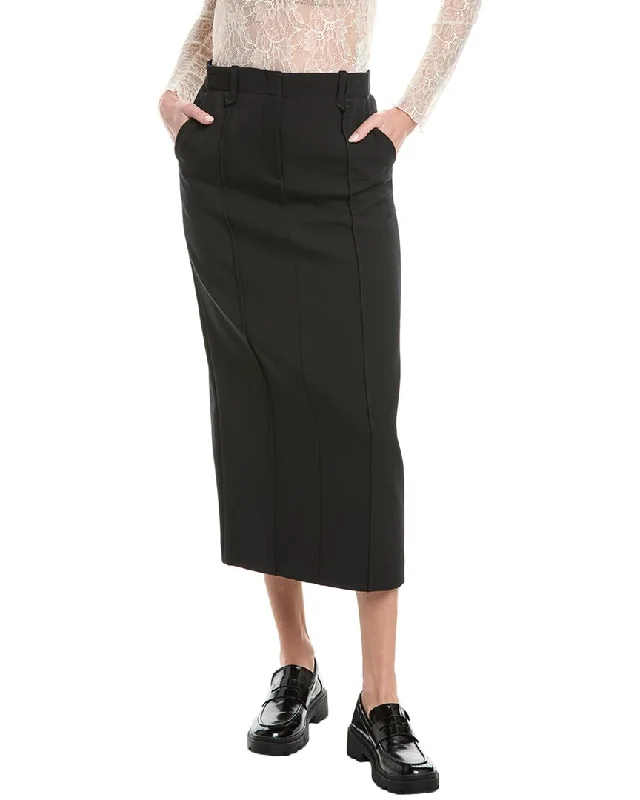 SIMKHAI Odell Midi Pencil Skirt