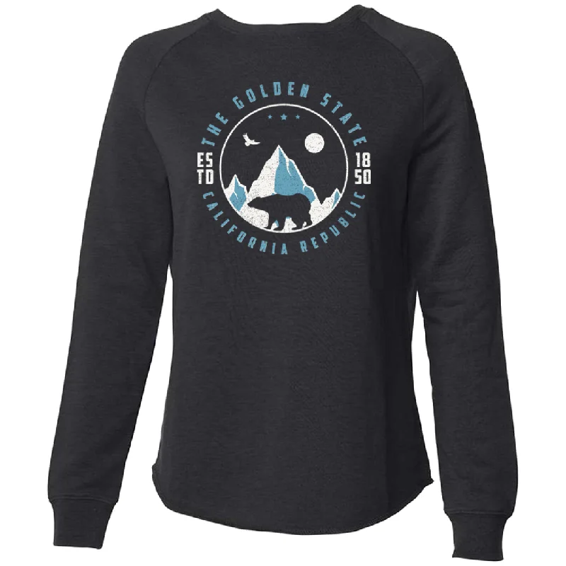 Snowy California Mountains Super Soft Crewneck Sweater