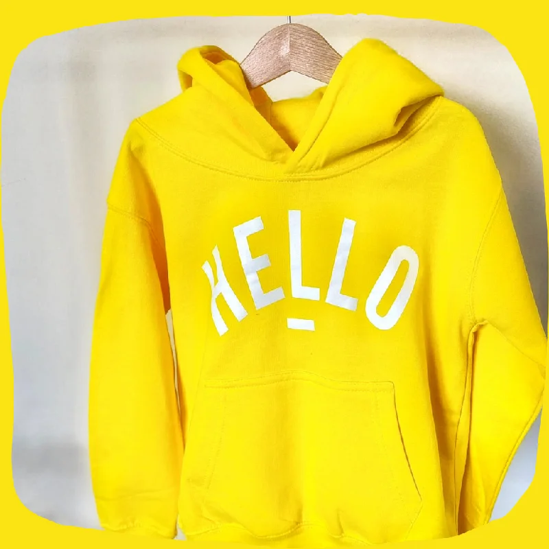 KID: Sun Yellow Classic Hoodie