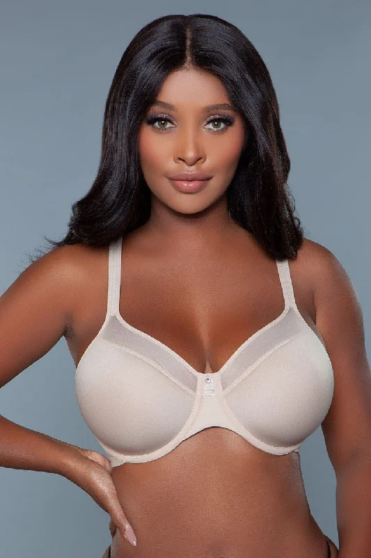 Geovan Underwire Cups Bra Nude