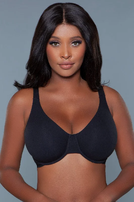 Geovan Seamless Bra Black