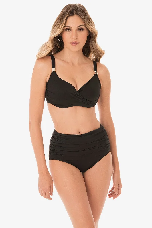 Underwire Surplice Bra Top