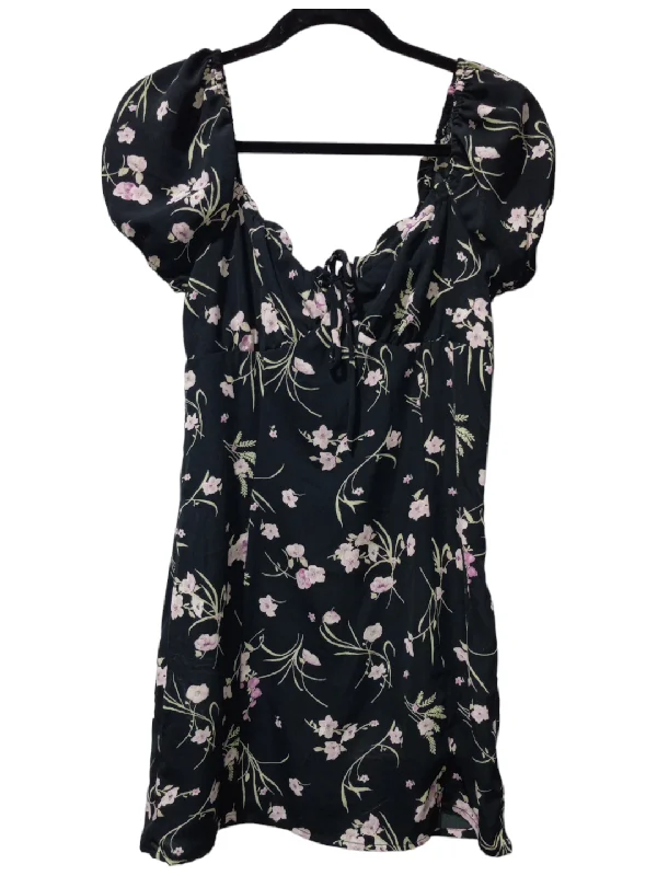 Floral Print Dress Casual Short Bp, Size S