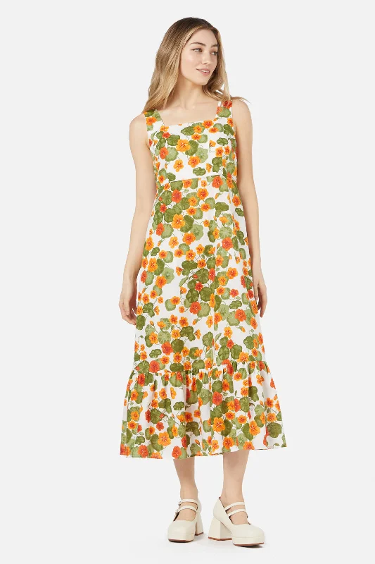 Nasturtium Midi Dress